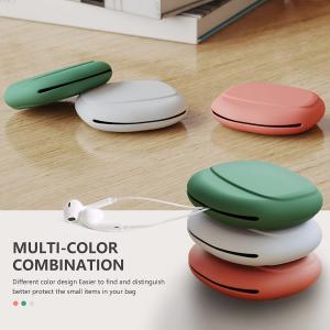 China Odorless Nontoxic Silicone Airpods Case , Shock Absorbing Silicone Earphone Pouch on sale