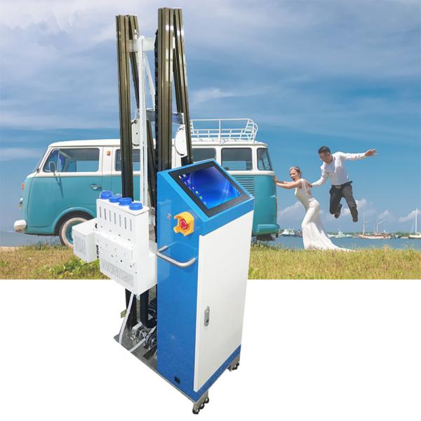 2200mm High 3D Wall Printing Machine With Double DX5 Heads