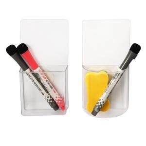 Best 7.5cmx8cmx3cm Food Grade Liquid Silicone Rubber Marker Pen Holder For White Board Pen wholesale