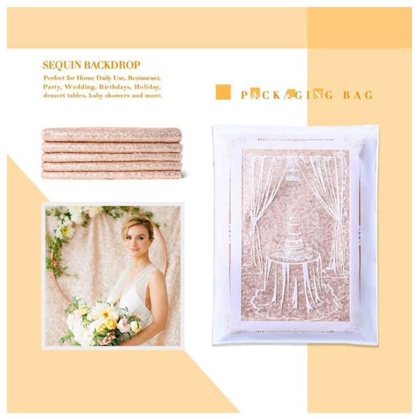 2021 Customized Fabric wedding artificial silk flower wall panel backdrop Luxury Mermaid Backdrop Sequin Backdrop