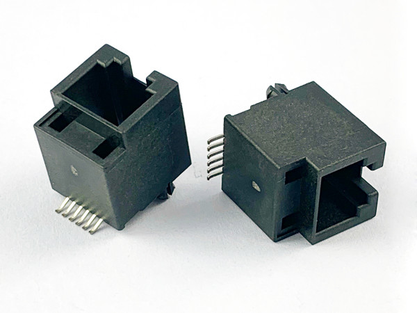 RJ11 Modular Jack,Shielded, SMT,Miniature RJ11 connector H12.7mm Molex 95503-6891
