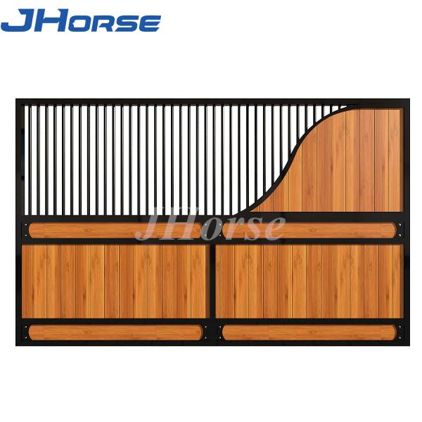 Customizable Horse Stable Partitions Side Wall With Top Curve