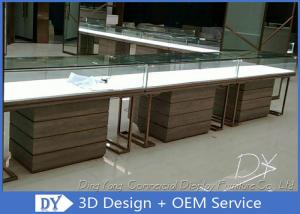 Best One Stop Service Modern Jewellery Shop Furniture With Lighting / Locks wholesale