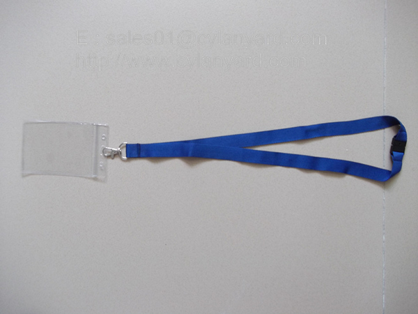 Custom lanyards and ID tags, imprinted neck lanyard with ID card tag,