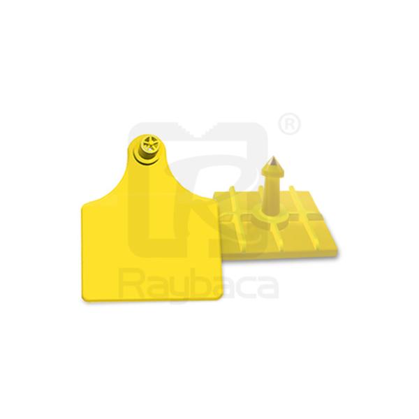 Durable Custom Cattle Tags Animal Ear Tags UHF 860 - 960MHZ TPU Material