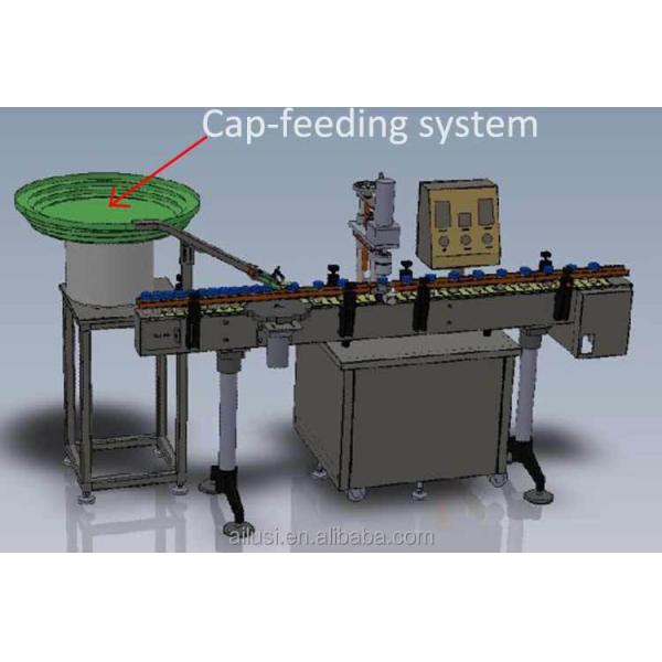 Pneumatic Plastic Square Round Glass Bottles Hand Sanitizer Screw Bottle Capping Machine