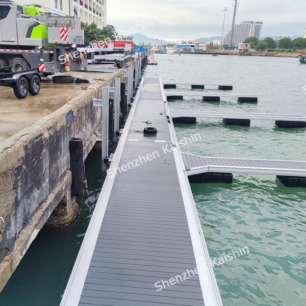 Stable Movable Boating Marine Pontoon Custom Aluminum Alloy Floating Dock