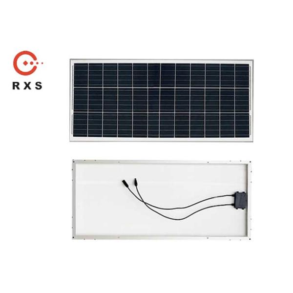 Aluminum Frame Custom Solar Cells , 105W 36 Cells Polycrystalline Solar Module