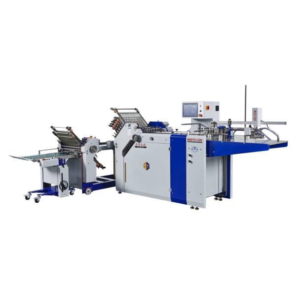 Automatic Multiple Large Format A2 Paper Folder Instruction Brochure Leaflet A4 Paper Inserts Folder Machine