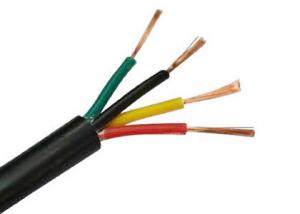 China Domestic Appliances Use Copper Building Wire Four Cores H05VV F Cable on sale