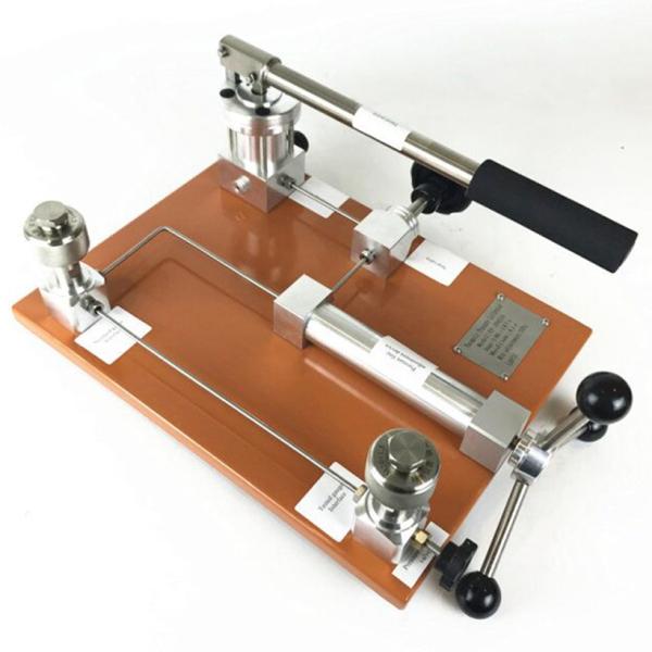 Manual Pneumatic Hand Pump Pressure Calibrator 10MPa Stainless Steel