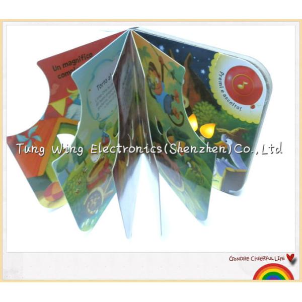 ABS material Twinkling Lights Flashing Baby Sound Books Module With Funny Birthday Songs.