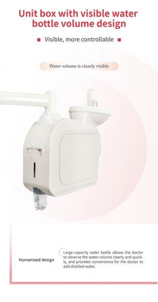 Electricity PU Cushion Patient Dental Chairs 12mm Frame