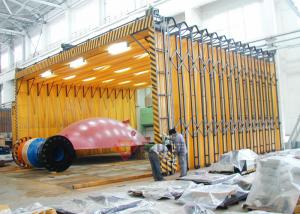Best Open Face Retractable Mobile Telescopic Paint Spray Booth For Large Workpieces wholesale