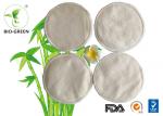 Round Organic Bamboo Breast Pads Absorb Microfiber Materials Founded