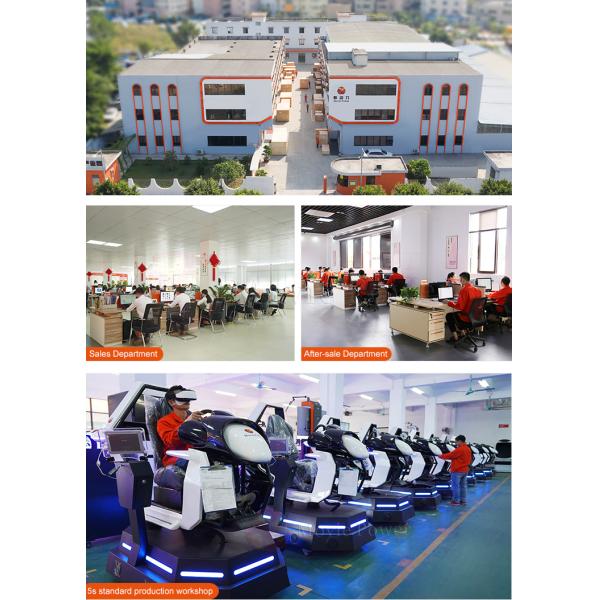 Indoor Game Center Product Equipment 9d VR Racing Simulator Machines