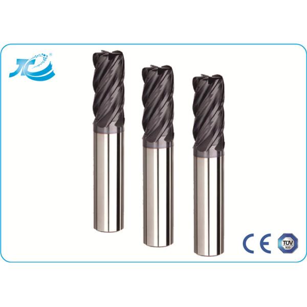 Corner Radius Solid Carbide End Mills with Diameter 1.0 - 12.0 And R 0.2 - 2.0 Corner