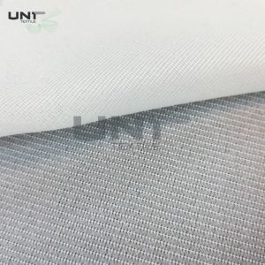 Warp Knittingv Woven Interlining 100% Polyester PA Double Dot Adhesive