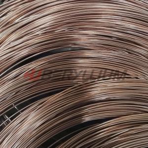 China Welding Electrodes Beryllium Copper Alloy 10 Wire Tempered Round 0.8mm-1mm on sale