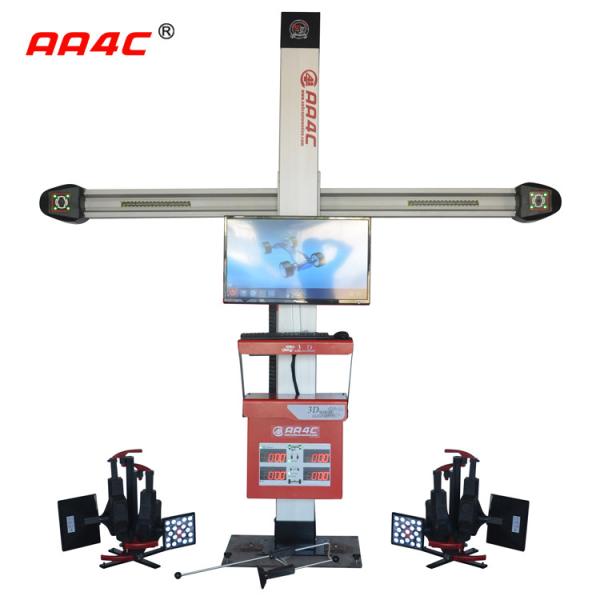Cheap AA4C Camera Beam Manually Move + 2 Monitors Multi-Language Free Update Computer 3DWheel Alignment  AA-DT111B for sale