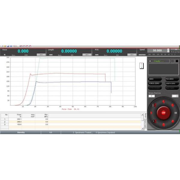 Computerized Electronic Universal Testing Machine UTM High Accuracy ISO / ASTM