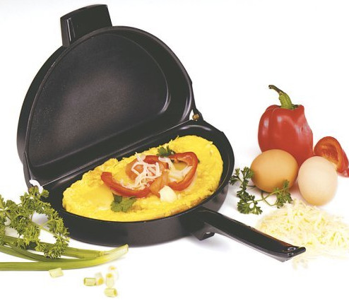 Breakfast Egg Skillet/Nonstick Folding Omelet Fry Pan
