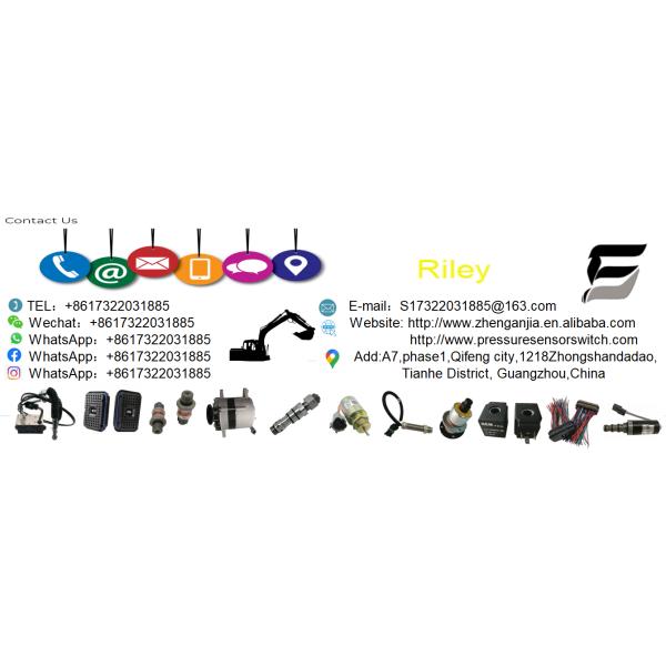 6HK1 499000-6160 Fuel Rail High Pressure Sensor Regulator