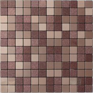 Best Light Purple Beige Solid Face Metallic Mosaic Tiles Self Adhesive wholesale