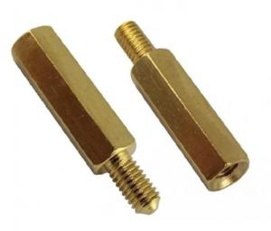 Best M3 X 8 + 6mm Hex Brass Standoff Screw For PCB Spacer ANSI Standard wholesale