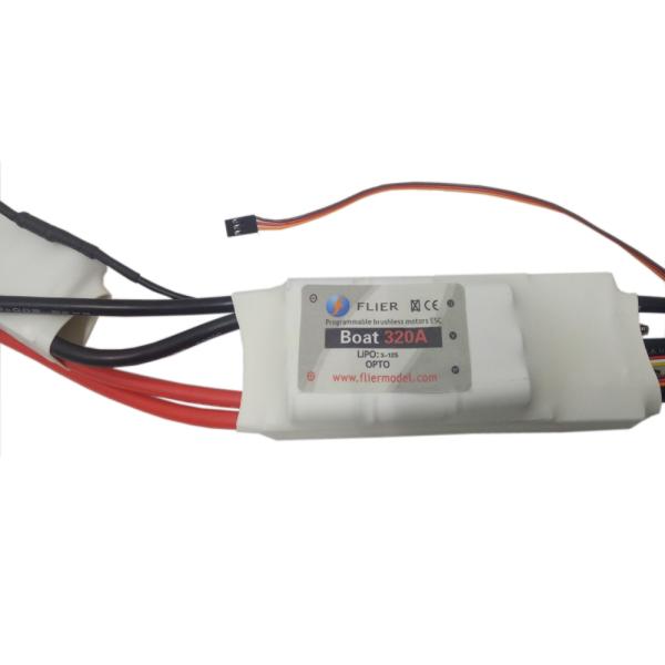 Water Cooled RC Boat ESC 320Amp Brushless Speed Controller Vinyl RC Hobby Style