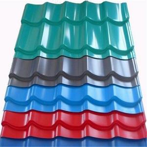 Best DX51D+Z GI Corrugated Metal Plate DIN Blue Galvanised Coated Roofing Sheet wholesale