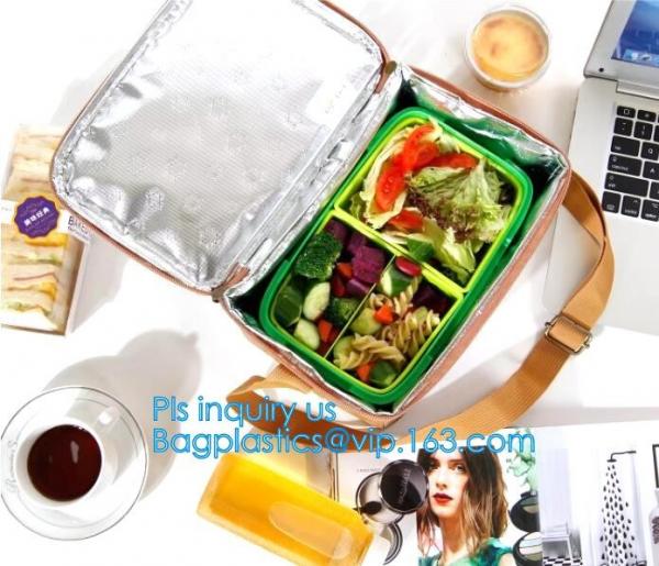 Lunch Bag Insulated Large Tote Bag Reusable Thermal Food Container Durable Leakproof Snack Bags Lunch Bag