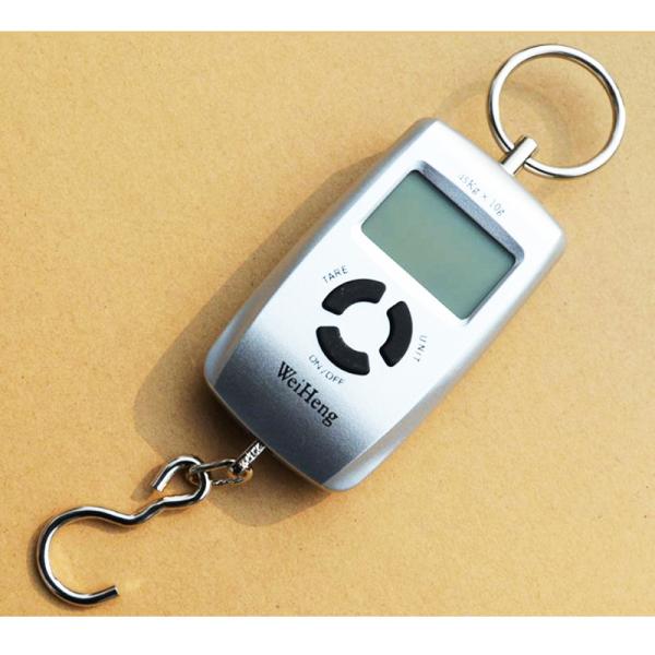 10g Division Digital Suitcase Weighing Scales , Temperature Function Travel Scales For Luggage