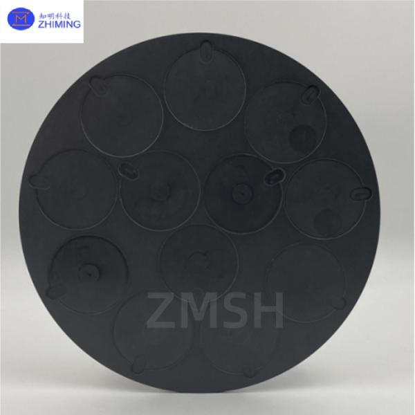 SiC Multi-Wafer Carrier Plate Pressureless Sintered Silicon Carbide For Wafer Support