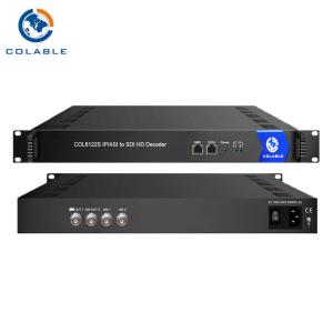 IP To SDI Converter Integrated Receiver Decoder Asi To Sdi Decoder 2 IP Input
