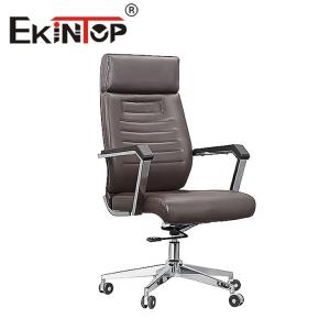 Best Ergonomic Office Leather Desk Chair No Folded Modern Leather Chair wholesale
