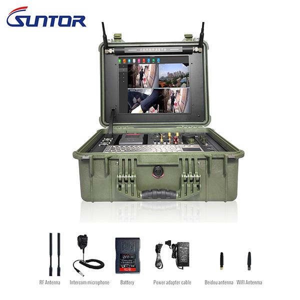 Cheap IP Mesh Network Command Box Supporting 4G WIFI and Other Wireless Network Access for sale
