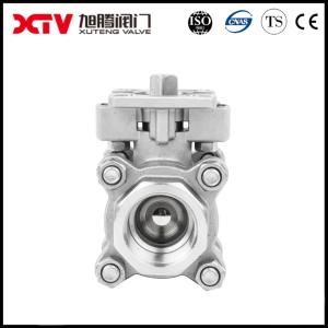 Best Xtv Stainless Steel 304 316 Bsp 3PC High Platform Thread Ball Valve for Functionality wholesale