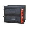 Buy cheap Black Painting Electric Pizza Baking Oven With 2 Layer 2 Tray 910x820x750mm from wholesalers
