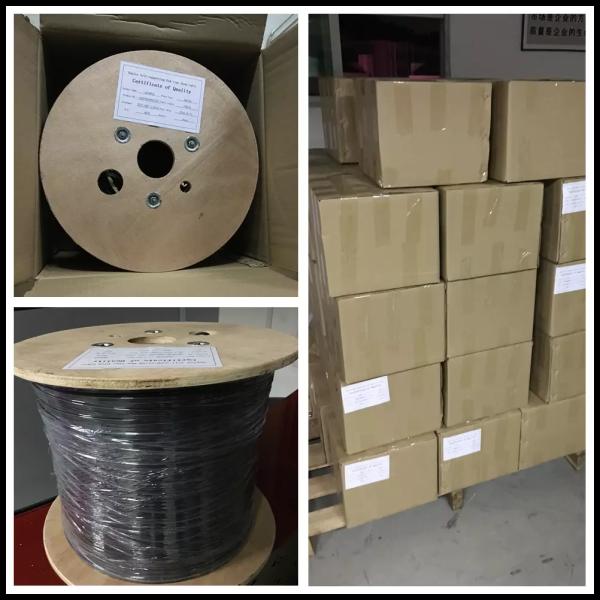 G652D G655 G657A Single Mode FRP KFRP FTTH Drop Cable