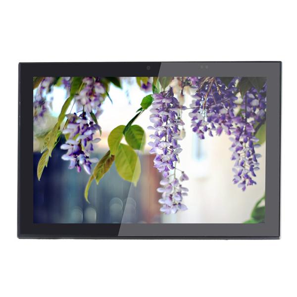 Cheap Android POE 8 Inch Temperature Test Device With Face Recognition NFC Reader For Time Attendance for sale