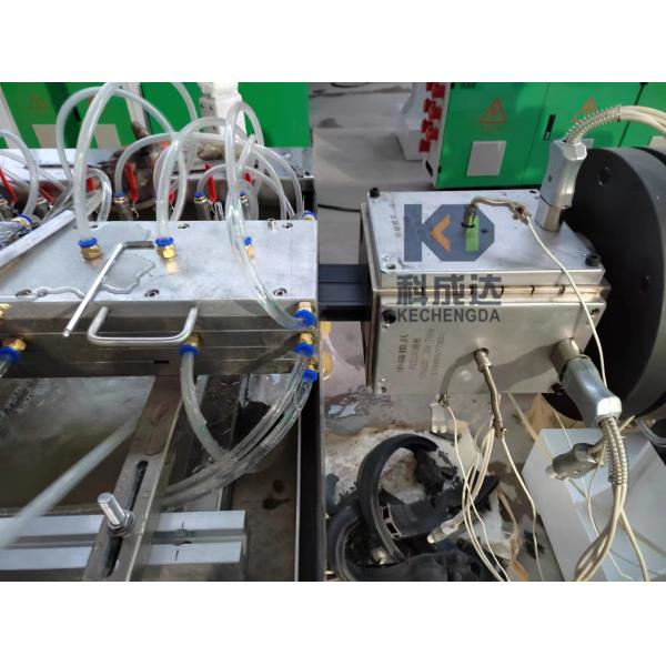 Customized Plastic PVC Co Extrusion Profiles WPC Profile Machine For Ceiling