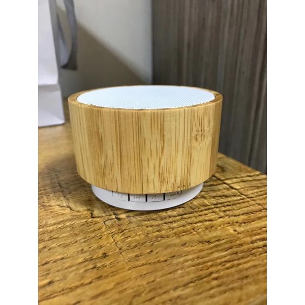 Bamboo Bluetooth Speaker With Super Bass Portable Mini Speaker Gift Speaker with FM