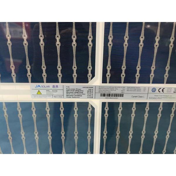 Ja Mono Perc Half Cut Bifacial Solar Panel B Grade