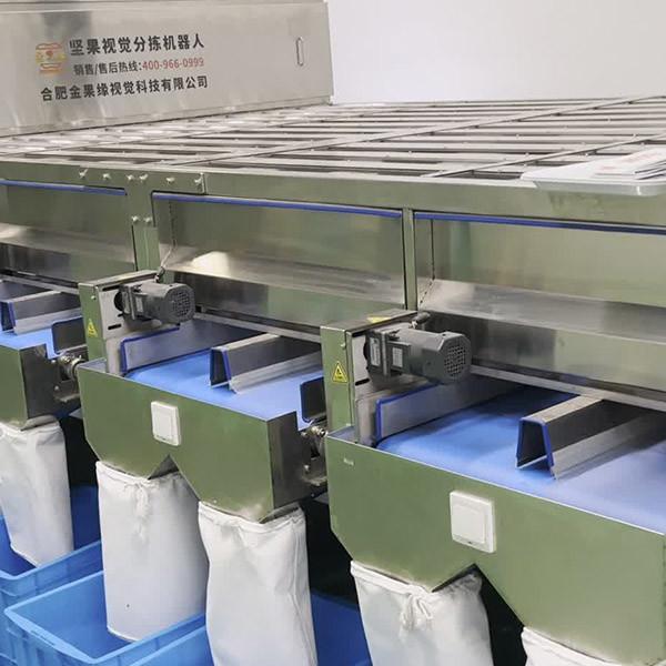 Cheap AI Deep Learning 20 Channels Pistachio Sorting Machine Gets 8 Grade In One Process for sale