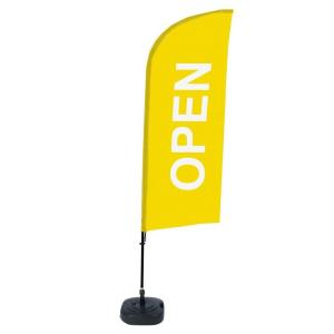 Best Custom Printing 100% Fiberglass Beach Flag Wind Swooper Flag Windproof wholesale
