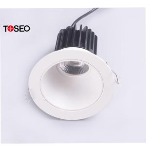 Asymmetric Round Dimmable LED Downlights Anti Glare Recessed