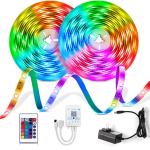 LED Lights Strip with Color Changing Dimmable with Remote Control for Low Power