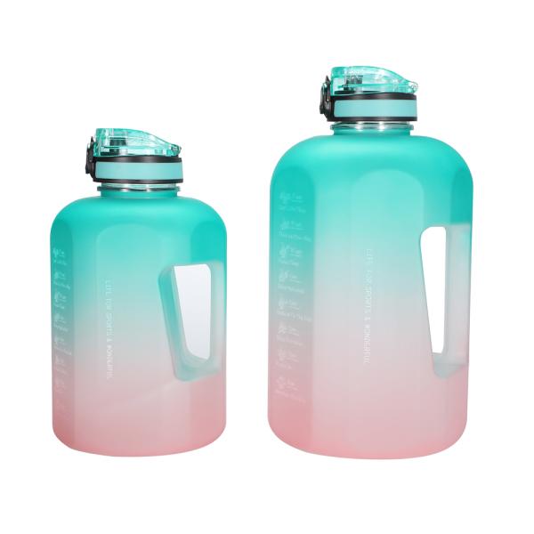 2200ml 5 Gallon Gym Tritan Plastic Water Bottle 14x14x25cm