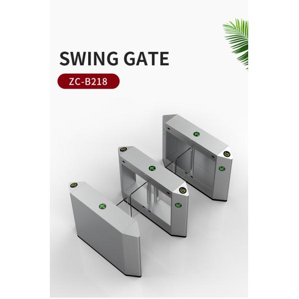 Anti Tailgating Stainless Steel Turnstile Gate with RS485/TCP/IP Control